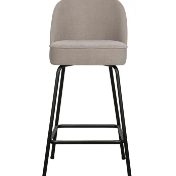 Clearance WOOOD Vogue Barstoel 65 Cm Geweven Stof Zand