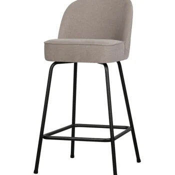 Clearance WOOOD Vogue Barstoel 65 Cm Geweven Stof Zand