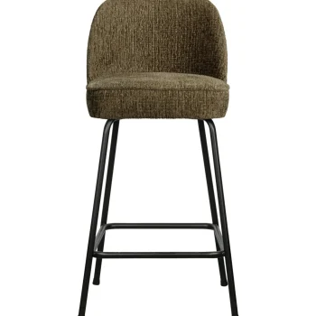 Hot WOOOD Vogue Barstoel 65 Cm Structure Velvet Bonsai