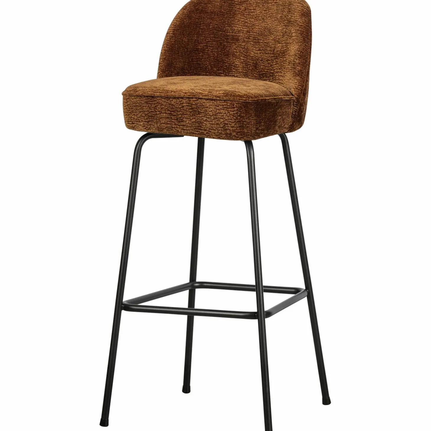 vogue-barstoel-80-cm-3d-chenil-ibbshAbp-0.webp Best WOOOD Vogue Barstoel 80 Cm 3D Chenille Middenbruin