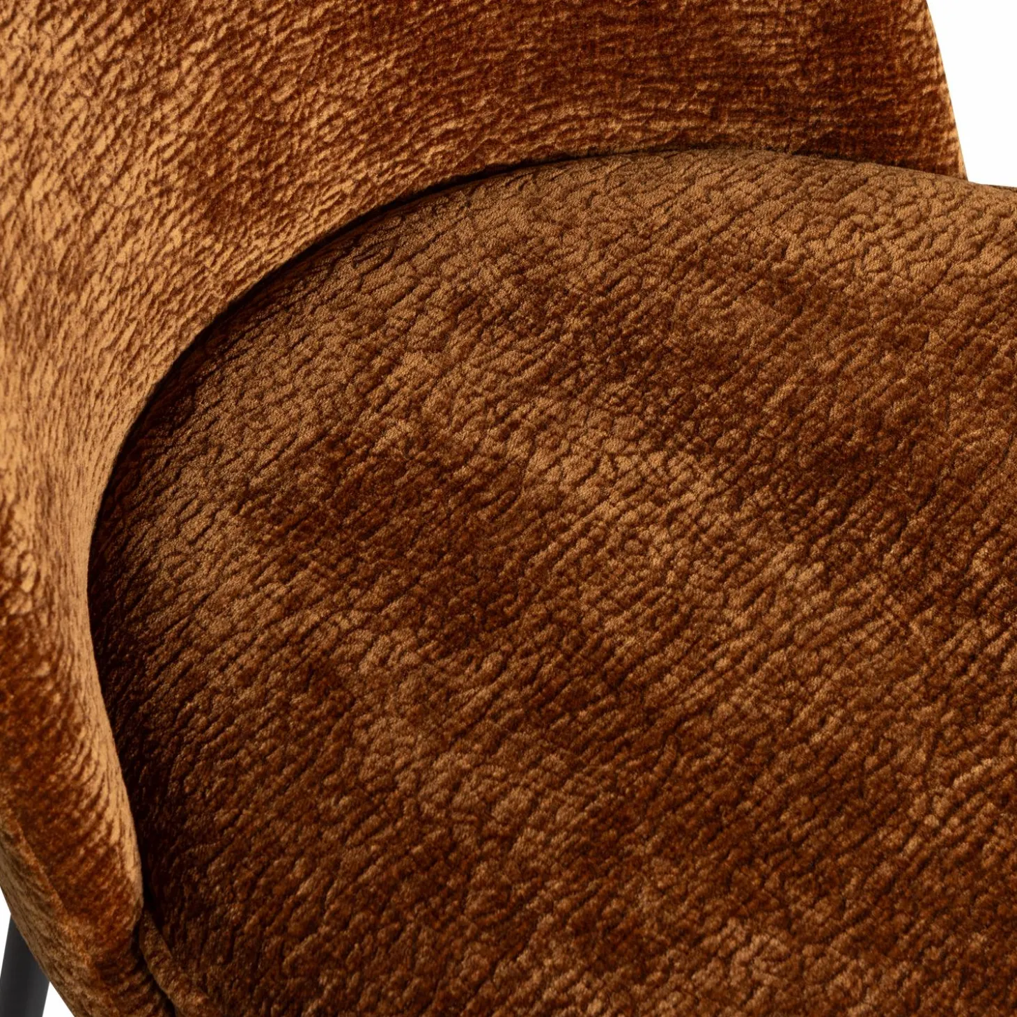 vogue-barstoel-80-cm-3d-chenil-ibbshAbp-2.webp Best WOOOD Vogue Barstoel 80 Cm 3D Chenille Middenbruin