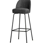 Outlet WOOOD Vogue Barstoel 80 Cm Structure Velvet Mountain