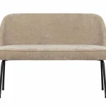 Hot WOOOD Vogue Eetbank 3D Chenille Zand