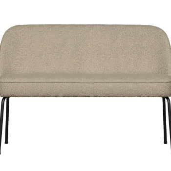 Outlet WOOOD Vogue Eetbank Bouclé Beige