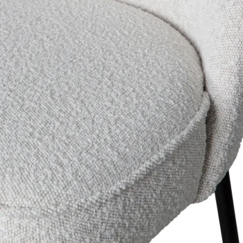 Discount WOOOD Vogue Eetbank Bouclé Naturel