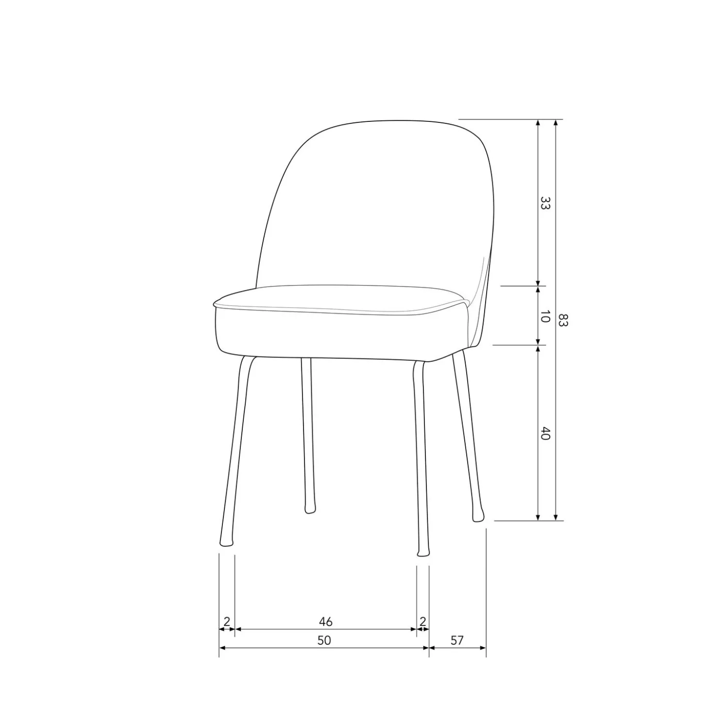 vogue-eetkamerstoel-leer-cogna-pCHPorFa-8.webp Sale WOOOD Vogue Eetkamerstoel Leer Cognac