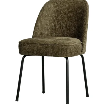 New WOOOD Vogue Eetkamerstoel Structure Velvet Bonsai