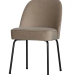 Clearance WOOOD Vogue Eetkamerstoel Velvet Khaki