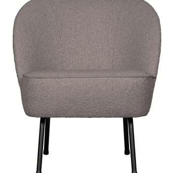 Clearance WOOOD Vogue Fauteuil Bouclé Nougat