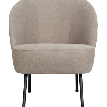 Outlet WOOOD Vogue Fauteuil Geweven Stof Zand