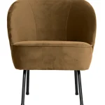 Fashion WOOOD Vogue Fauteuil Velvet Honinggeel