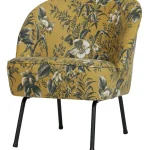 Discount WOOOD Vogue Fauteuil Velvet Poppy Mosterd