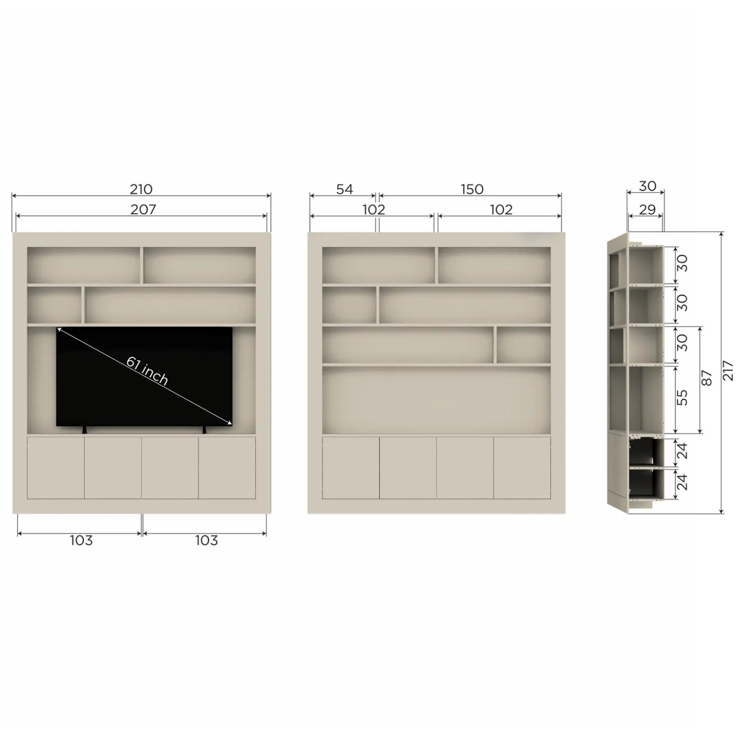 wallcover-wandkast-210-cm-gren-EUGFLPoU-8.webp Hot WOOOD Wallcover Wandkast 210 Cm Grenen Dust