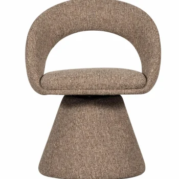 Fashion WOOOD Winter Draaibare Eetkamerstoel Naturel Melange