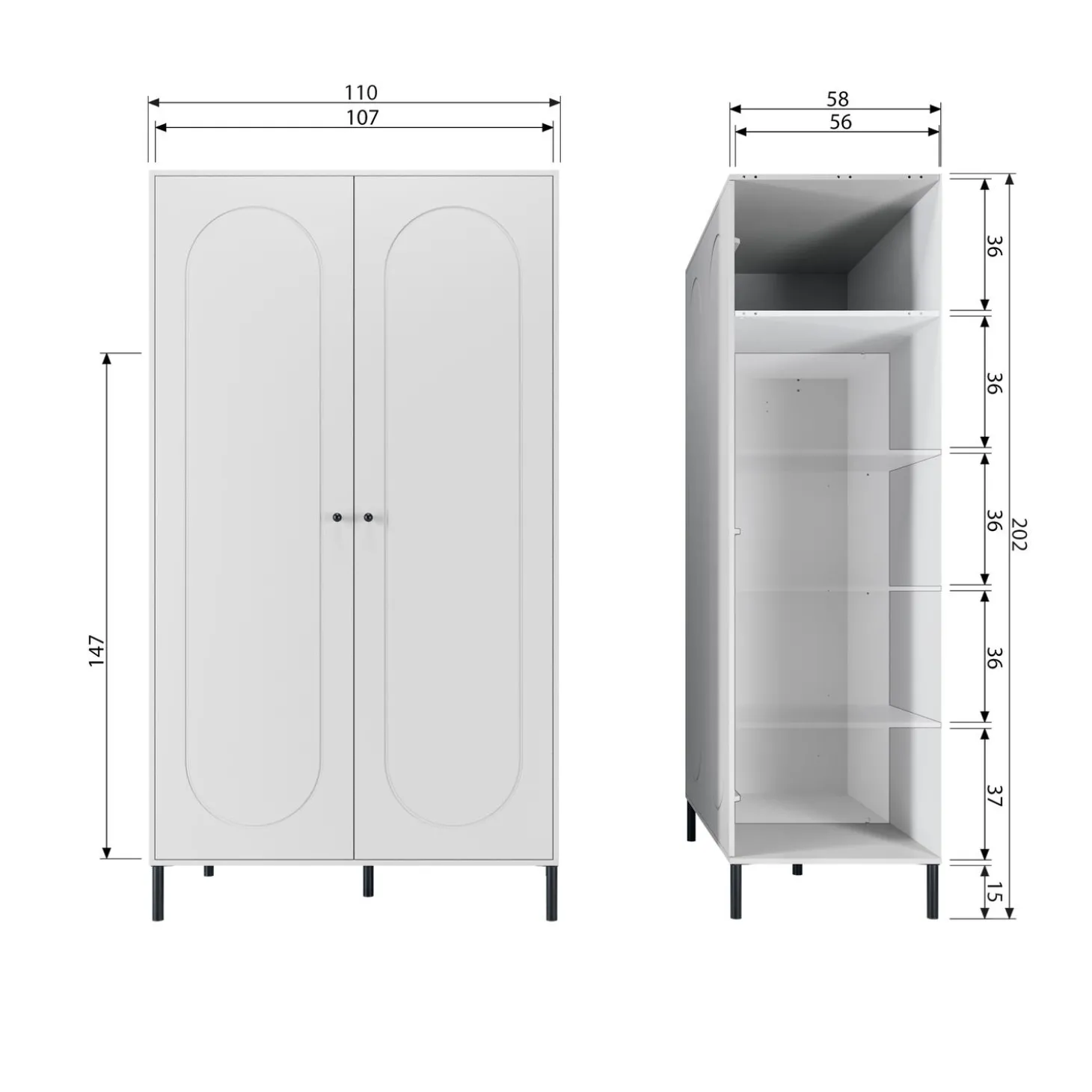 xina-garderobekast-grenen-wolk-pqqqQOyo-6.webp Fashion WOOOD Xina Garderobekast Grenen Wolkengrijs