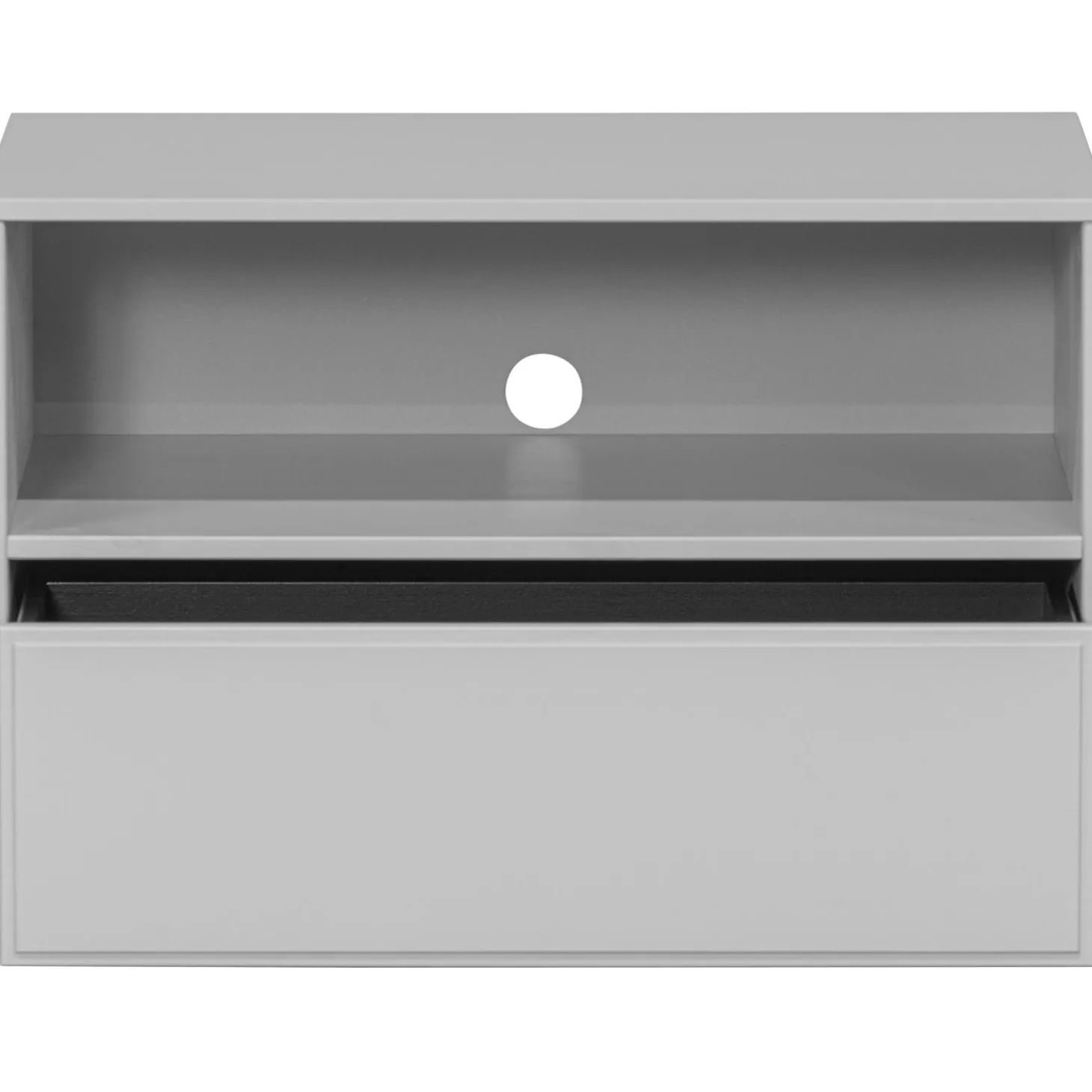 yissa-tv-meubel-met-ladeopen-v-FzgglTVZ-2.webp Fashion WOOOD Yissa Tv Meubel Met Lade/open Vak Grenen Wolkengrijs