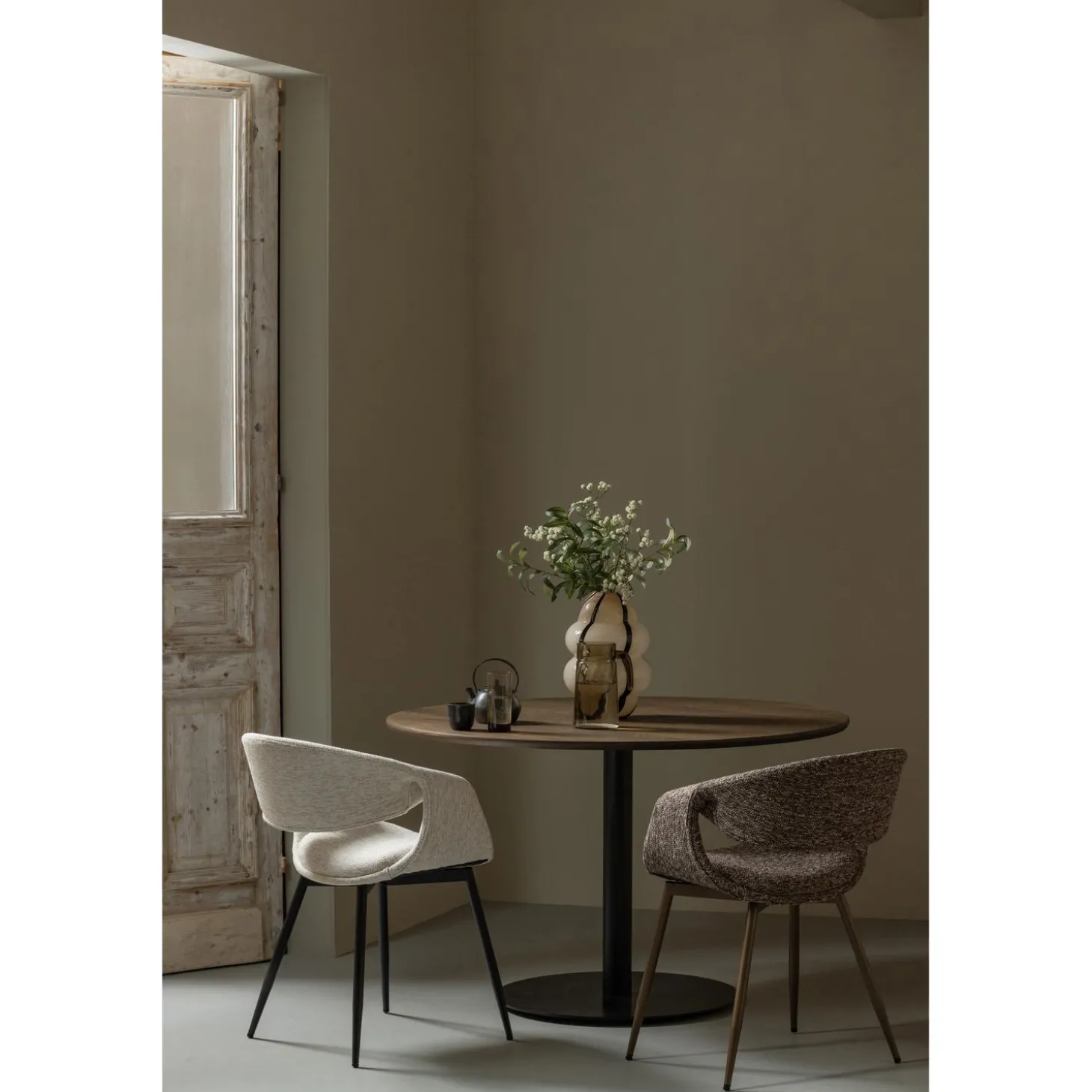 yossi-eetkamerstoel-naturel-me-MVOJuGMD-2.webp Discount WOOOD Yossi Eetkamerstoel Naturel Met Metalen Poot Zwart Naturel/zwart