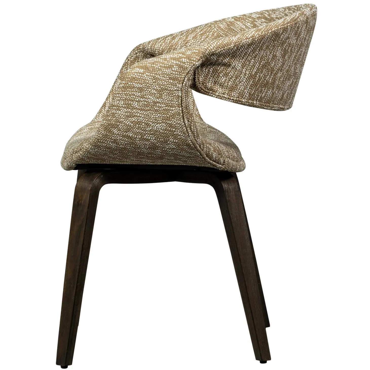 yossi-eetkamerstoel-zand-met-h-vfPinfZa-3.webp Fashion WOOOD Yossi Eetkamerstoel Met Houten Poot Donkerbruin Zand