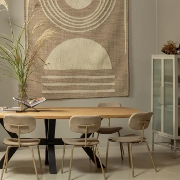 Outlet WOOOD Zeeland Poot Metaal Matzwart