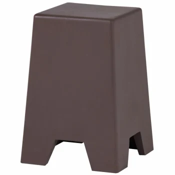 Sale WOOOD Zina Bijzettafel Hoog Cement Bruin